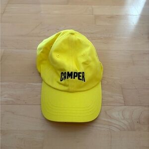 Yellow CAMPER brand hat